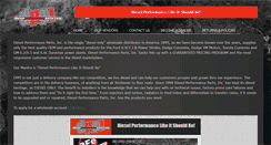 Desktop Screenshot of dieselperformanceparts.com